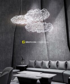 Đèn trang trí Đám mây cao cấp VIRGO V9809: Sảnh, phòng khách, phòng ngủ, bàn ăn