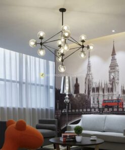 Đèn chùm phân tử hiện đại 15 bóng VIRGO V100/15