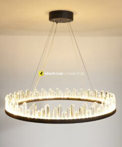 Đèn thả trang trí vòng tròn pha lê cao cấp VIRGO V1228/600