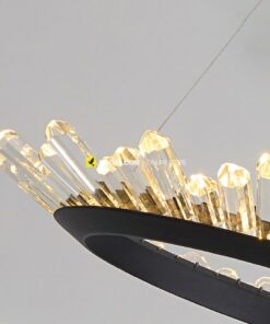 Đèn thả trang trí vòng tròn pha lê cao cấp VIRGO V1228/600