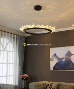 Đèn thả trang trí vòng tròn pha lê cao cấp VIRGO V1228/600