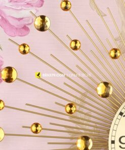 Đồng hồ trang trí gắn tường Hạt pha lê VIRGO VO-1802