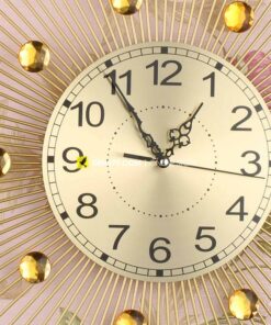 Đồng hồ trang trí gắn tường Hạt pha lê VIRGO VO-1802