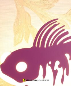 Đèn LED gắn tường trang trí Cá chép VIRGO V9010P