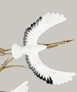 Tượng đồng Hồng Hạc Hồi Hương (350 x 700)