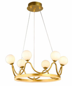 Đèn thả vương miện VIRGO V1288: Bàn ăn, Phòng khách Nhỏ, Phòng ngủ