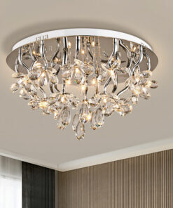 VIRGO V13007 | Đèn chùm ốp trần pha lê cao cấp