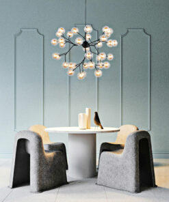 Đèn thả thủy tinh trang trí 36 bóng VIRGO V133BG