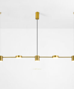VIRGO V2921/5 | Đèn thả ngang rọi 5 đầu xi vàng cao cấp