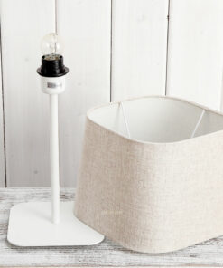 VIRGO V526W | Đèn bàn hiện đại, đèn ngủ chụp vải cao cấp