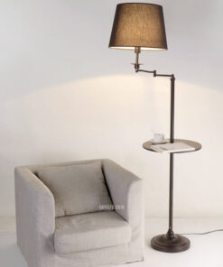 VIRGO V531 | Đèn để sàn đứng có kệ cao cấp