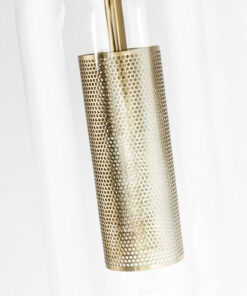 VIRGO V461 | Đèn treo tường thủy tinh xi vàng cao cấp