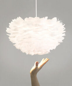 VIRGO TT35/600 | Đèn thả trang trí lông vũ cho phòng ngủ, bàn ăn