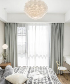 VIRGO TT35/600 | Đèn thả trang trí lông vũ cho phòng ngủ, bàn ăn