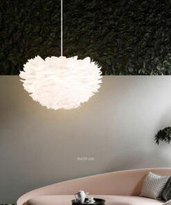 VIRGO TT35/600 | Đèn thả trang trí lông vũ cho phòng ngủ, bàn ăn