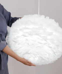 VIRGO TT35/600 | Đèn thả trang trí lông vũ cho phòng ngủ, bàn ăn