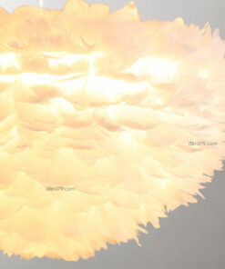 Đèn thả trang trí lông vũ D3085