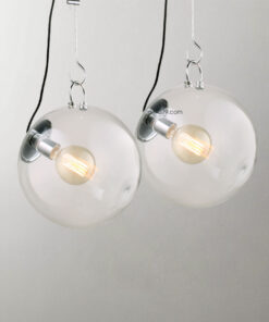 Đèn thả trang trí quả cầu thủy tinh trong D3089