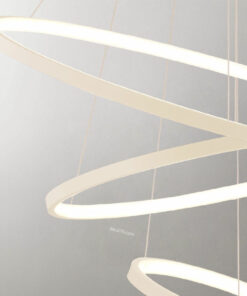 Đèn thả LED trang trí 3 vòng hiện đại D3030