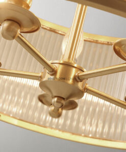 Đèn thả đồng cổ điển trang trí D3105