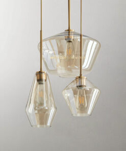 Đèn thả thủy tinh trang trí cao cấp D3106