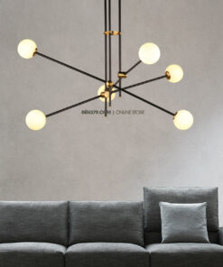 Đèn thả phân tử 6 bóng hiện đại S205