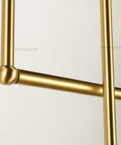 Đèn thả trang trí bàn ăn khung xi vàng 3 bóng D3120