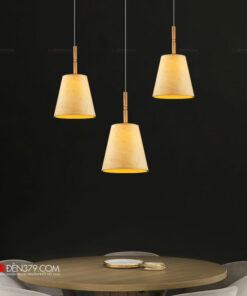 Đèn thả trang trí gỗ tự nhiên D3126