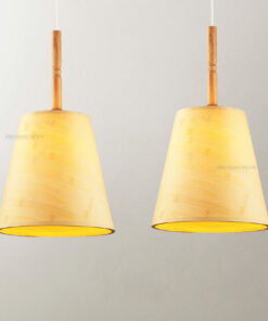 Đèn thả trang trí gỗ tự nhiên D3126