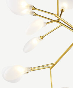 Đèn thả Hera thủy tinh 36 lá D3133