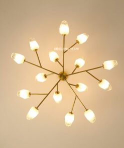 Đèn chùm trang trí thủy tinh cao cấp S387