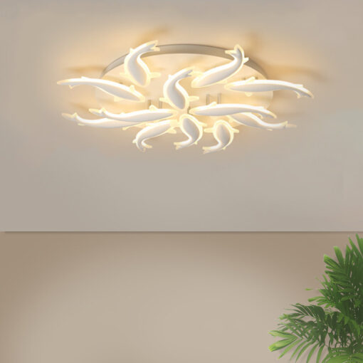 Đèn LED ốp trần đàn cá chép 3 chế độ sáng S260