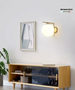 Đèn gắn tường trang trí quả cầu thủy tinh Q212