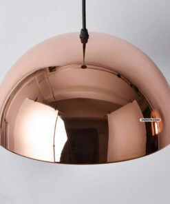 Đèn thả trang trí nhũ vàng hồng hiện đại D3183