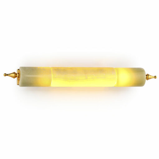 Đèn tường trang trí đồng & đá ngọc cao cấp Q271/12W