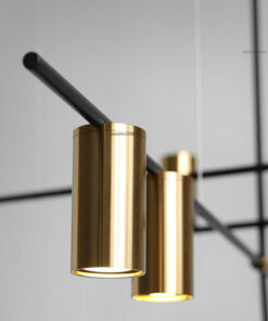 Đèn chùm trang trí rọi 12 đầu hiện đại D3154