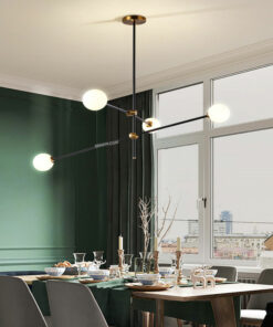 Đèn chùm trang trí 6 bóng xoay nhiều hướng D3161