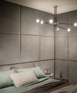 Đèn chùm trang trí 6 bóng xoay nhiều hướng D3161