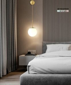 Đèn gắn tường trang trí quả cầu thủy tinh Q215