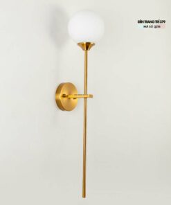 Đèn gắn tường trang trí quả cầu thủy tinh Q216