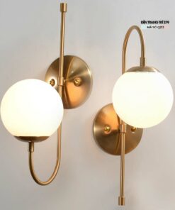 Đèn gắn tường trang trí quả cầu thủy tinh Q213