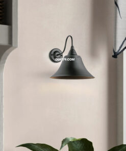 Đèn gắn tường chụp nón phong cách công nghiệp QH153