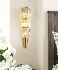 Đèn tường pha lê trang trí cao cấp QK423