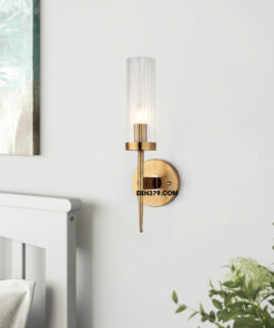 Đèn tường ống thủy tinh decor cao cấp QK447