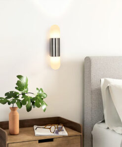 Đèn gắn tường inox cao cấp đầu giường, soi tranh, gương QK6032