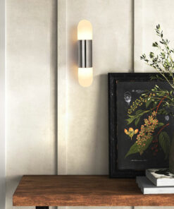 Đèn gắn tường inox cao cấp đầu giường, soi tranh, gương QK6032