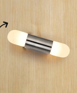 Đèn gắn tường inox cao cấp đầu giường, soi tranh, gương QK6032