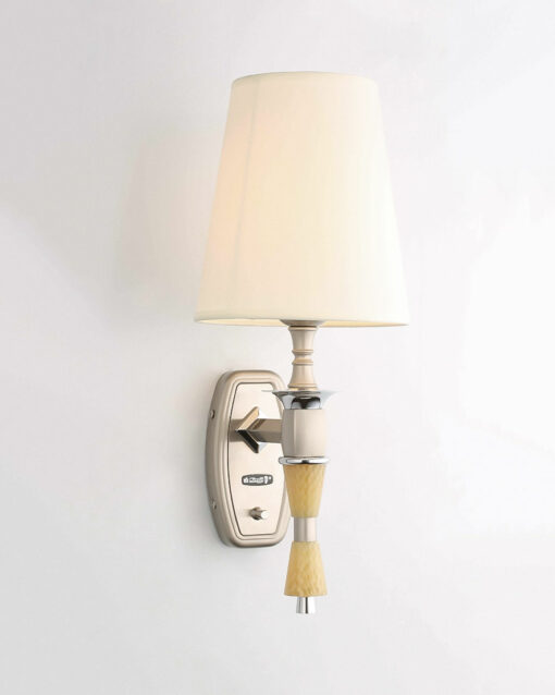 Đèn tường inox chụp vải hiện đại SC176