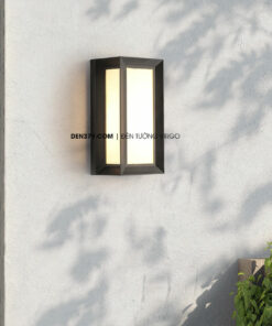 Đèn gắn tường ngoài trời ô vuông hiện đại QK659