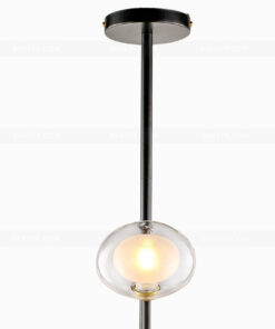 Đèn chùm trang trí hiện đại thủy tinh 12 bóng D3190